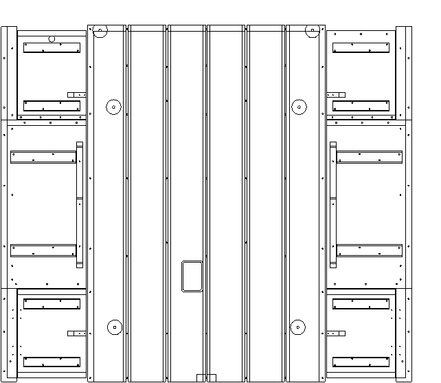 Top view of cargo box